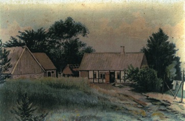 KLITROSEVEJ 11 - akvarel